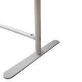 10'W x 8'H EuroFit Straight Wall Hardware Only, Frame and Carry Case. Graphics are not included