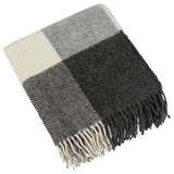 Plaid Wool Blanket, 50x60, Blank Only