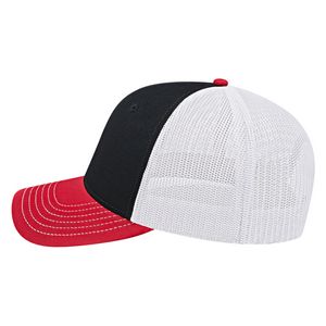 000301 Cap America Trucker Mesh Back Cap