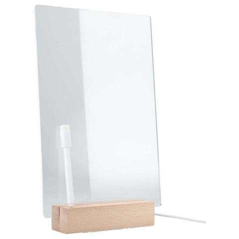 Note Brite Light-Up Acrylic Dry Erase Board