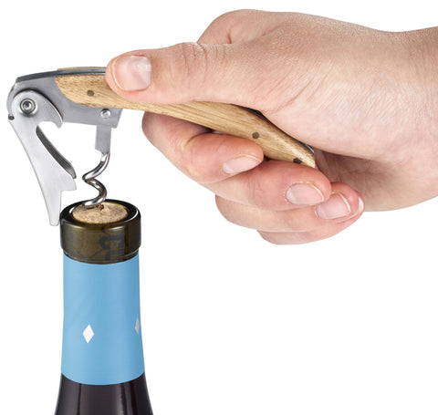 4 Piece Bamboo Wine Gift Set