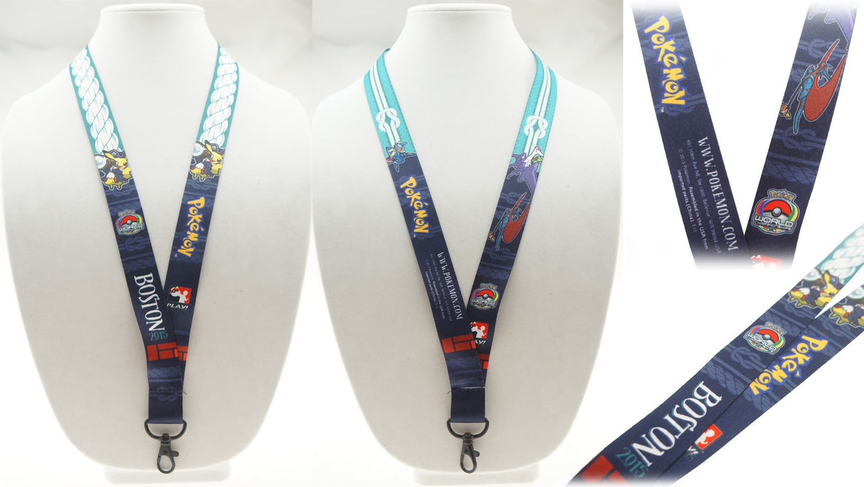 1" Digitally Sublimated Lanyard w/ Deluxe Swivel Hook