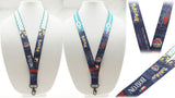 1" Digitally Sublimated Lanyard w/ Deluxe Swivel Hook