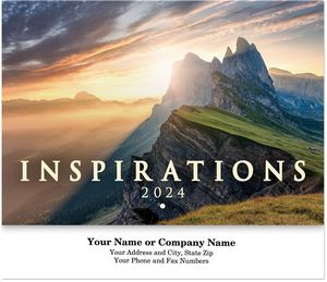 Inspirations Stapled Wall Calendar