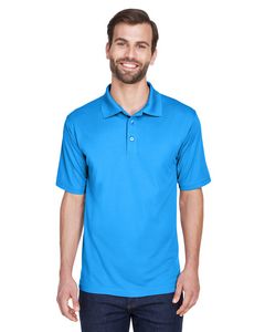 ULTRACLUB Men's Cool & Dry Mesh Piqué Polo