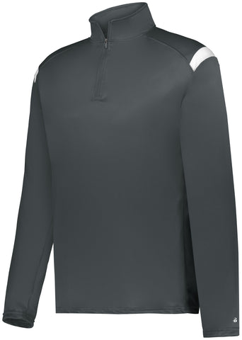 Badger Sport Youth On The Rise 1/4 Zip Pullover Shirt