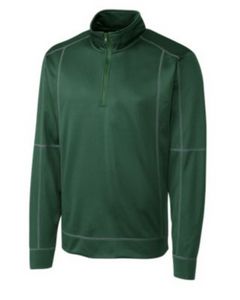 Clique Helsa Performance Mens Half Zip Pullover Sweatshirt