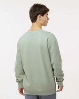 Dusty Sage Green Blank Back View