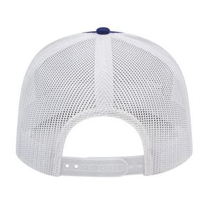 000379 Cap America Poly/Cotton Trucker Mesh Back Cap