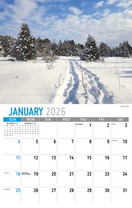 Galleria Wall Calendar 2026 Scenes of Ontario