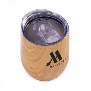 Small Talk Natural 300 Ml / 10 Oz Stainless Steel Stemless Cup