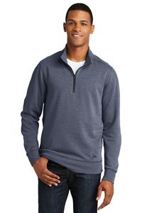 New Era® Men's Tri-Blend Fleece 1/4-Zip Pullover Shirt