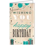 Greeting Card (Wishing You A Happy Birthday)
