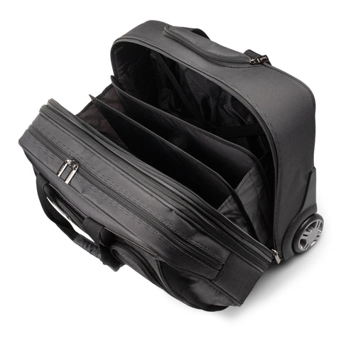 Bugatti Warren Business Case on Wheels w/Bottom Grip Handle