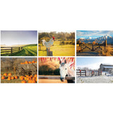 Full Colour Country Memories Spiral Wall Calendar