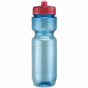 26 Oz. Translucent Jogger Bottle w/ Push Pull Lid