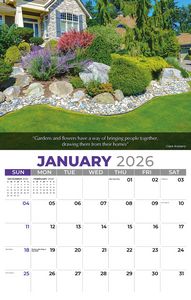 Galleria Wall Calendar 2026 Flowers & Gardens