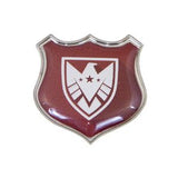 SOS Lapel Pin - Shield 1''