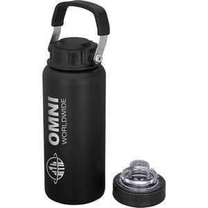 34 Oz. Urban Peak® Dual Top Water Bottle