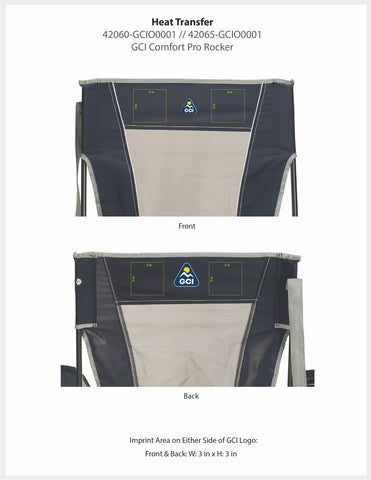 GCI Comfort Pro Rocker - Indigo Blue