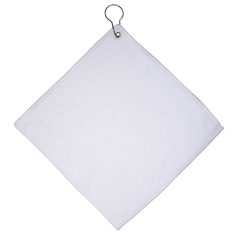 Microfiber Golf Towel w/Grommet & Hook