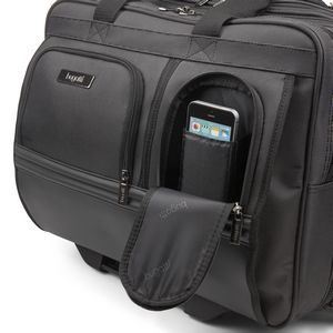 Bugatti Warren Business Case on Wheels w/Bottom Grip Handle