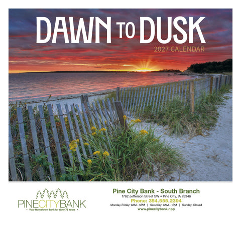 HotLine® Products Dawn to Dusk Appointment Calendar - Stapled