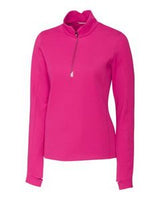 Cutter & Buck Traverse Stretch Quarter Zip Womens Pullover