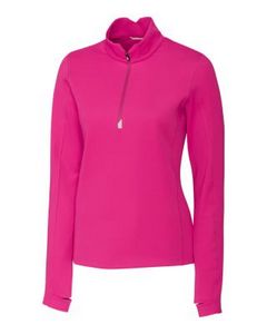 Cutter & Buck Traverse Stretch Quarter Zip Womens Pullover