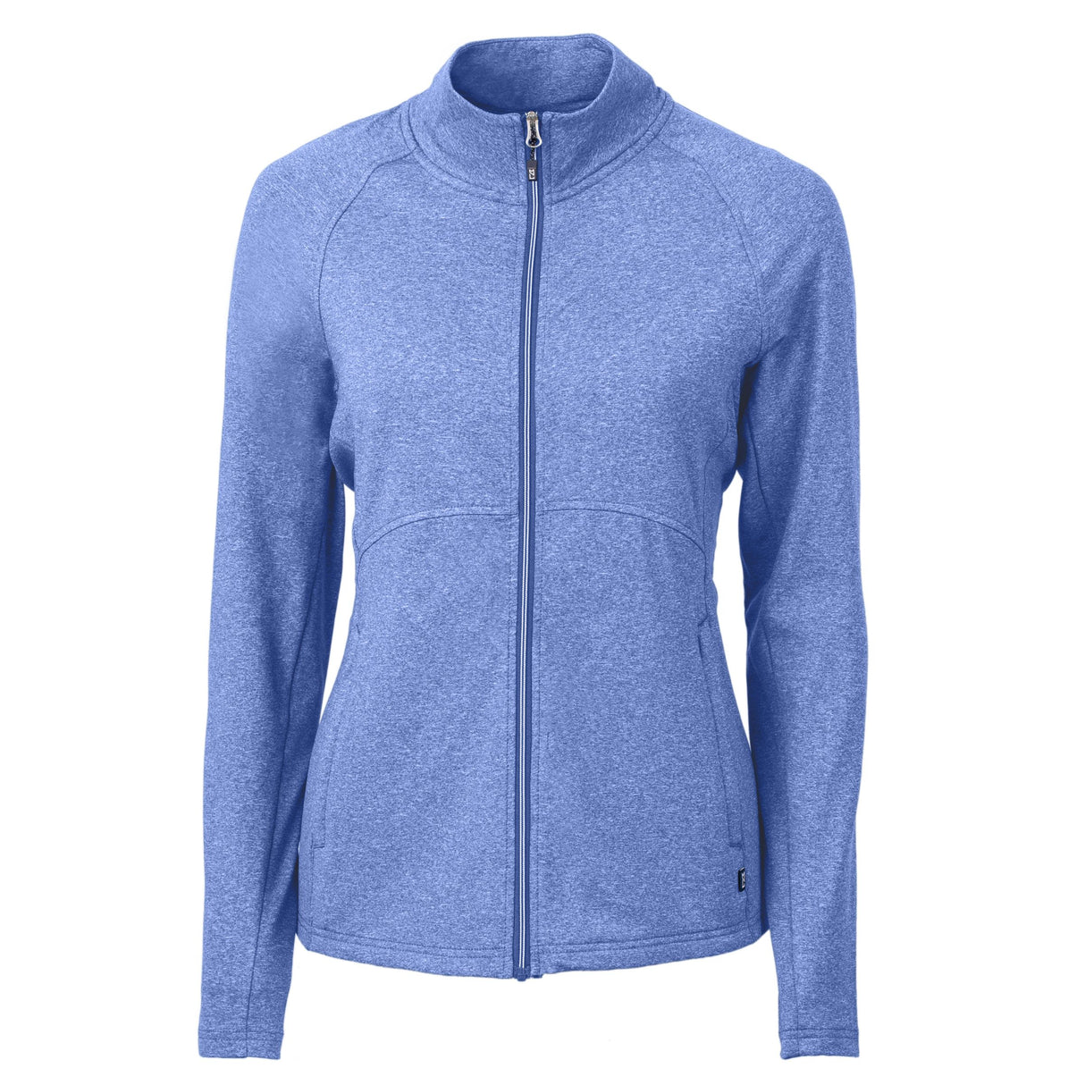 Cutter & Buck Adapt Eco Knit Heather Recycled Womens Full Zip