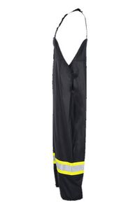 Flame Resistant Waterproof Black Bib Pants