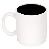 450 Ml. (15 Fl. Oz.) 'C' Handle Two-Tone Ceramic Mug