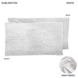 Plush and Cozy Mink Flannel Fleece Blanket, 30x60, Sublimated Edge to Edge 1 side