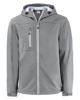Clique Telemark Eco Stretch Softshell Full Zip Mens Hooded Jacket