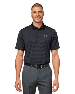 UNDER ARMOUR Men's 3.0 Striped Perf Polo