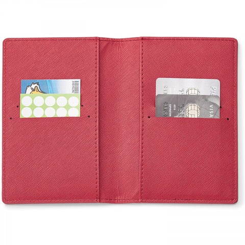 Genuine Leather Rfid Booklet Passport Holder