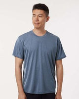 Heather Navy Blue Blank Lifestyle View