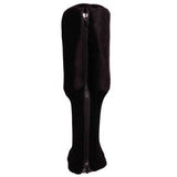 Black Blank Zipper View