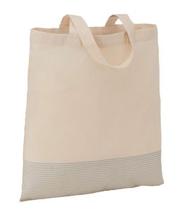 Silver Line Cotton Convention Tote