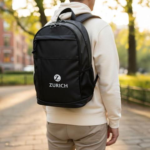Discus Multi-Compartment Backpack w/Laptop Sleeve