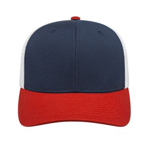 000256 Cap America Premium Trucker Mesh Back Cap