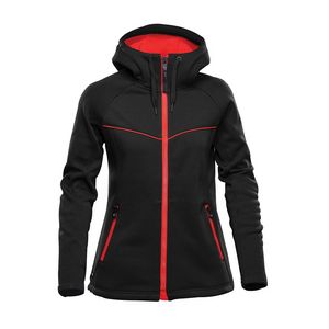 BLACK/BRIGHT RED