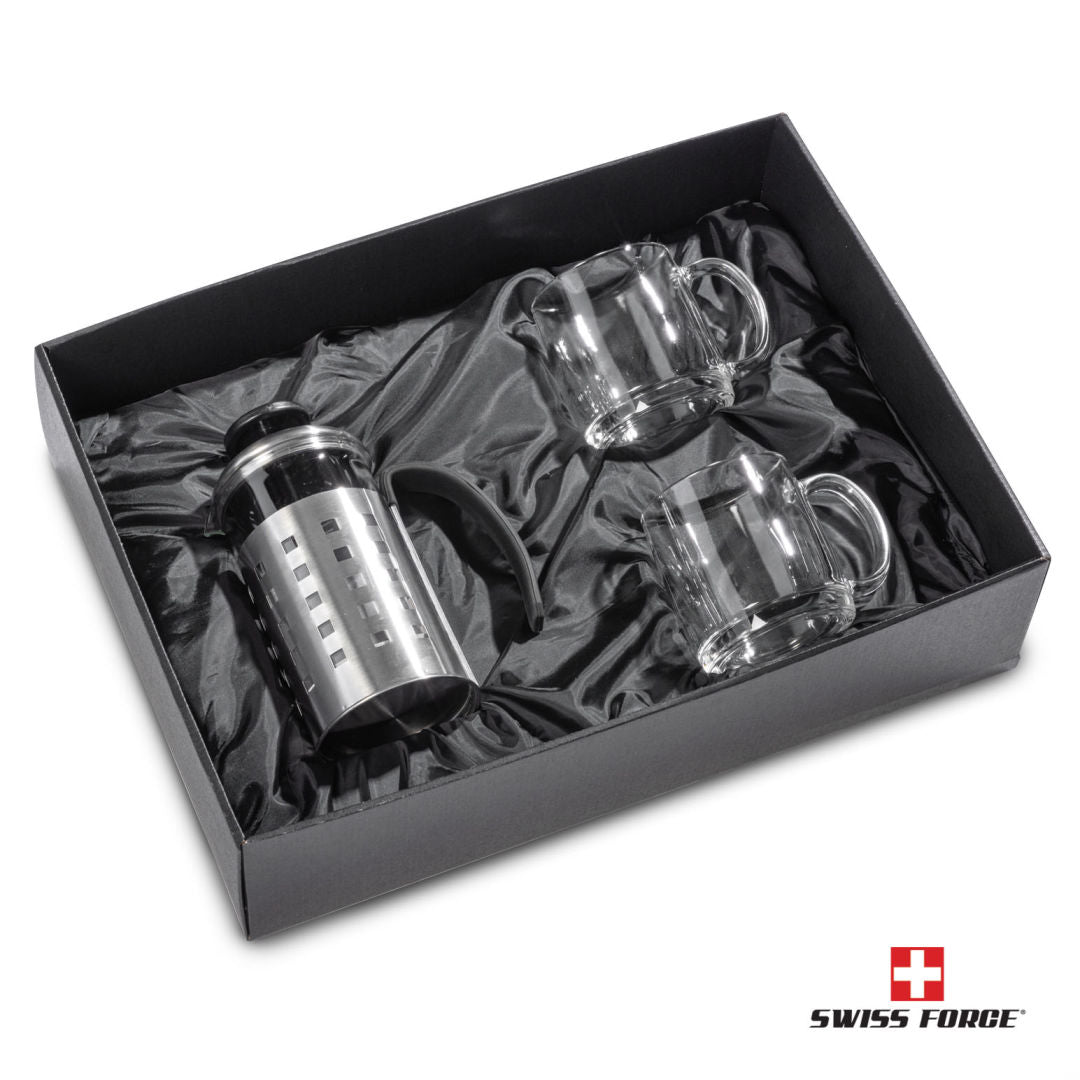 Swiss Force® Coffee Press & Nordic Mug Set