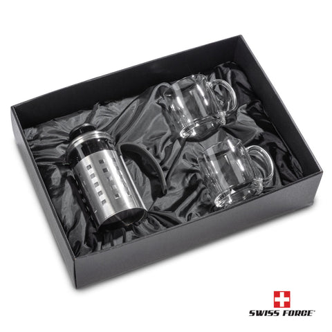 Swiss Force® Coffee Press & Nordic Mug Set