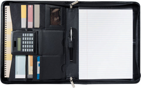 Manhattan Zippered Padfolio with FSC® Mix Paper