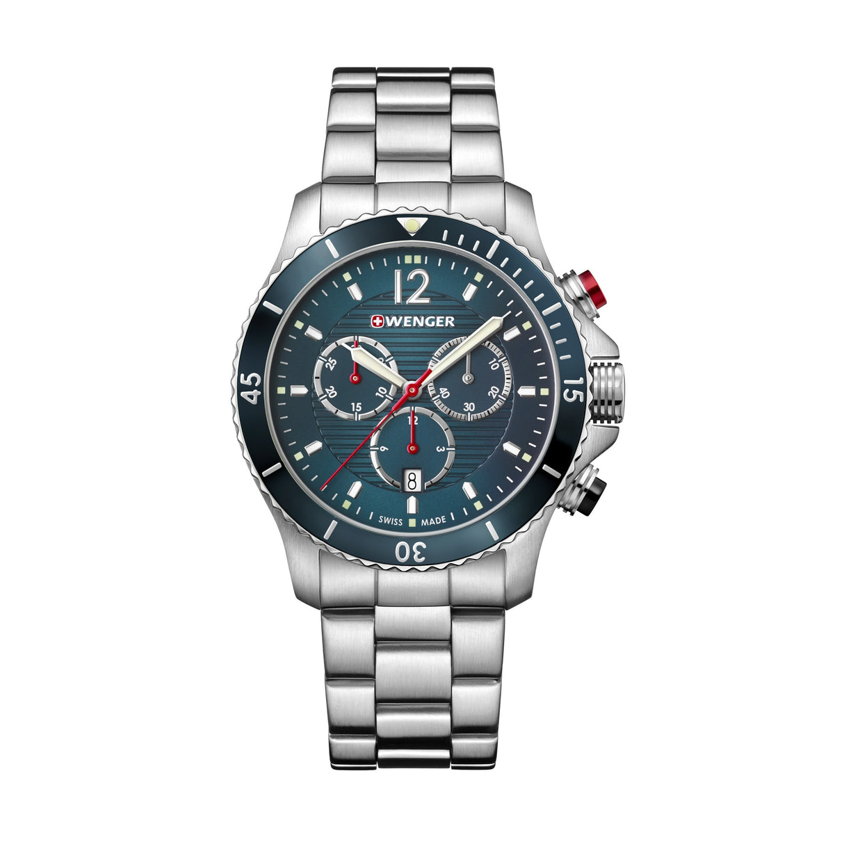 Petro Blue Chronograph Dial Watch