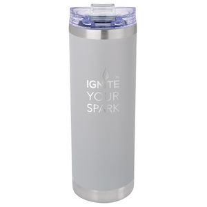 Gray/Silver/Clear Logo Front View