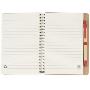5'' x 7'' FSC® Mix Eco-Friendly Spiral Notebook with Pen