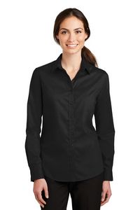 Port Authority® SuperPro™ Ladies Twill Shirt