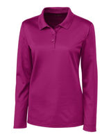 Clique Spin Eco Performance Pique Long Sleeve Womens Polo